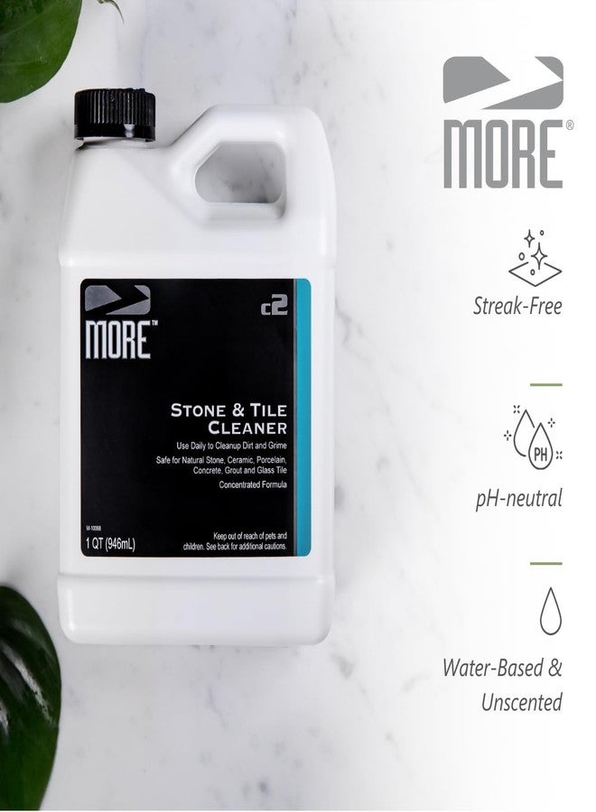 MORE Surface Care MORE - Stone & Tile Cleaner - Grout & Floor Cleaner for Natural Stone, Marble, Concrete, Ceramic, & Porcelain - Water-Based Grout Cleaner for Tile Floors - Concentrated Formula - pH Neutral - 32oz - Image 4